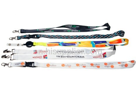 Multi- colors printed lanyards