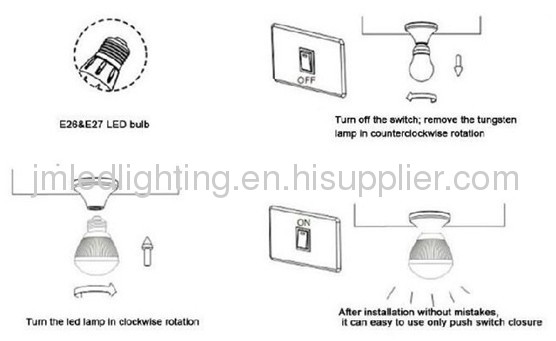 epistar 5630smd 850lm e27 base high lumen led bulb