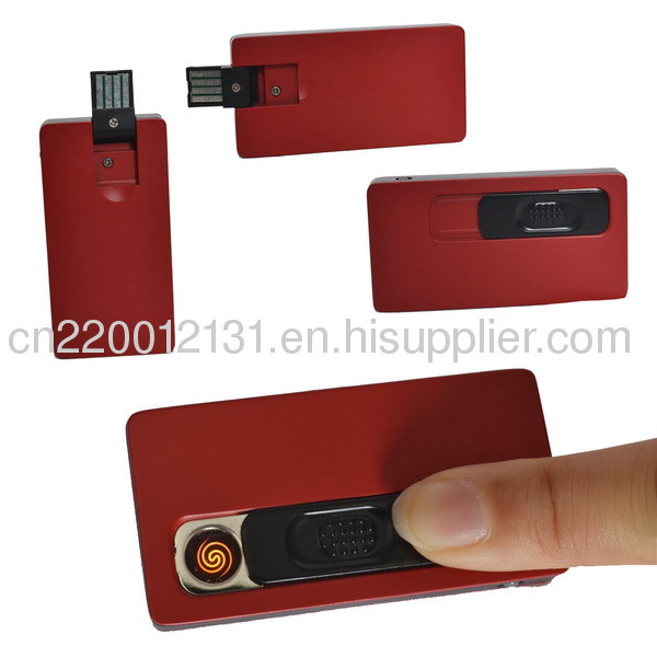 newest fashion Eco-friendly usb recharged lighter company creative promotional products