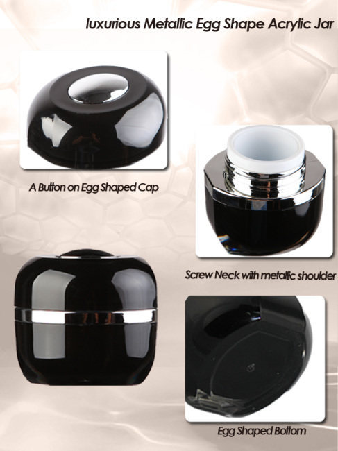 Acrylic Jar and Bottle Cosmetic Packaging