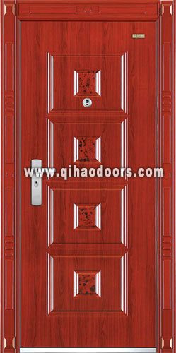 Entrance Steel Single Security Door