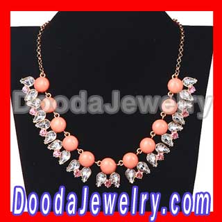 2013 NEW Resin Crystal Bubble Necklace for women