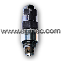 Hyundai Excavator R210 Cartridge Type Adjustable Hydraulic Pressure Relief Valve