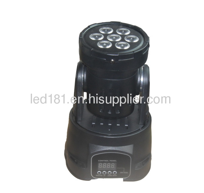 7*10W RGBW 4IN1 LED mini wash moving head light