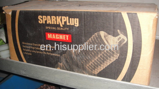 Magnet spark plug packing