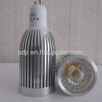 10w mr16 led cob light with aluminum housing