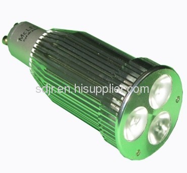 9w e27 led cob light wih aluminum housing