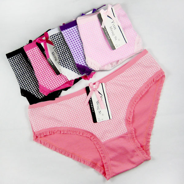 Comfortable cotton panty high quanlity cheap women underwear 