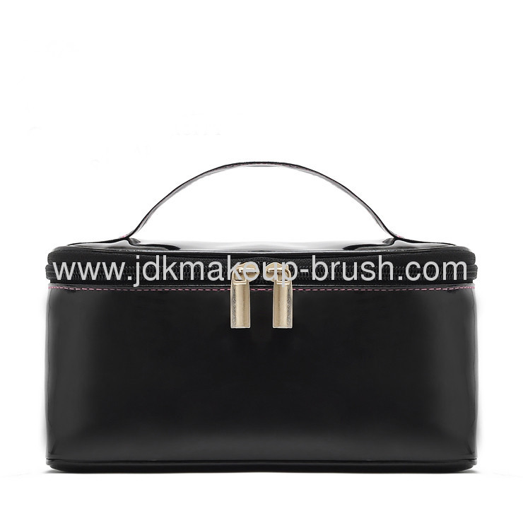 Professional Black PU Cosmetic case for promotion