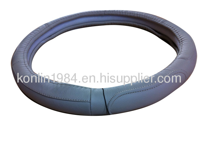 GENUINE LEATHER - CAR STEERING WHEEL COVER