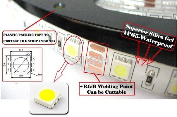 IP22 300pcs 3528SMD LED Strip of Lights