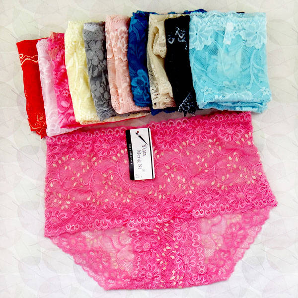 highwaist lace panties mama size underwear 