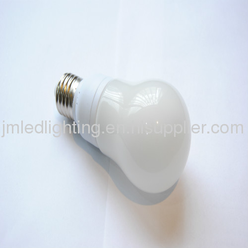 led lighting manufacturer p55 e27 90smd globle led bulb 5w 450lm milky glass cover