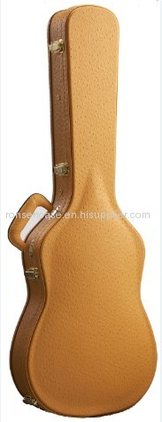 colorful Lp guitar case, wooden electric guitar hard case