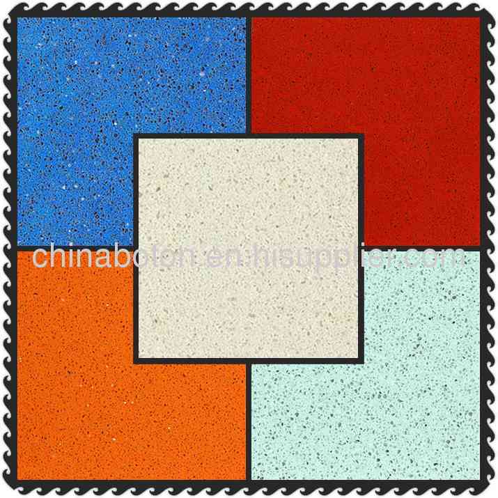 SGS pure color cultured quartz stone, decorative construction material for floor tile,kichten countertop, worktop