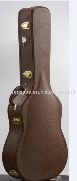 hard musicla instrument case,wooden classic guitar bag