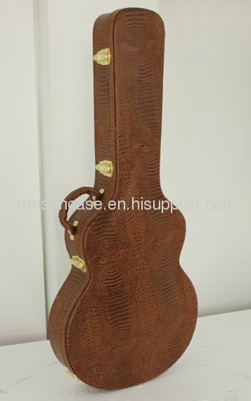 Jumbo guitar case,wooden jumbo guitar bag
