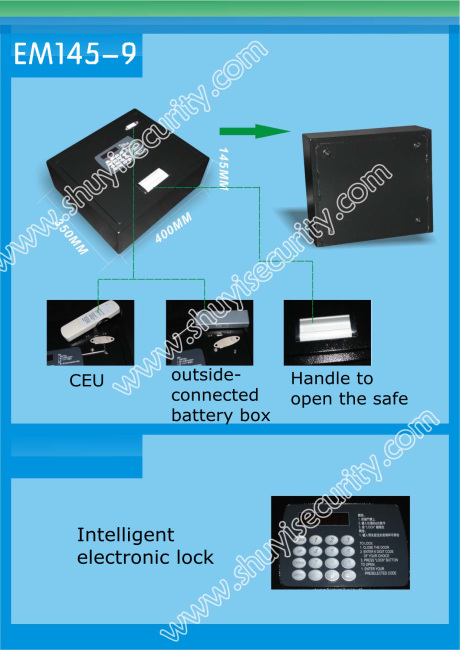 digital floor safe box