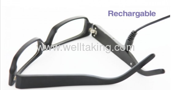 Bluetooth inductive glasses for invisible earpiece