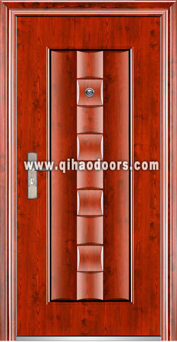 Indian Interior Decoration Steel Single Security Doors