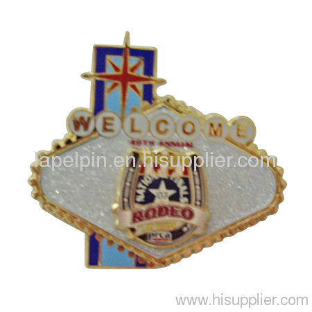 brass custom decorative Lapel Pins