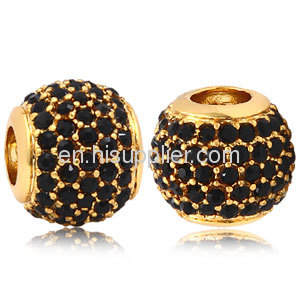 Wholesale 2013 Gold Filled Jewelry Swarovski Crystal european Bead