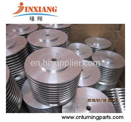 polishing Aluminum turned parts for lampAl6061 