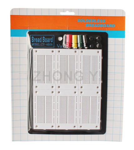 ZY-4606 - -1620 points solderless breadboard