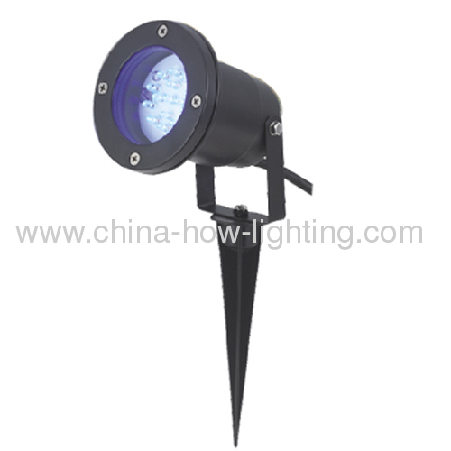 1W LED Garden Lamp IP67 Plug-in with 5mm Straw LED