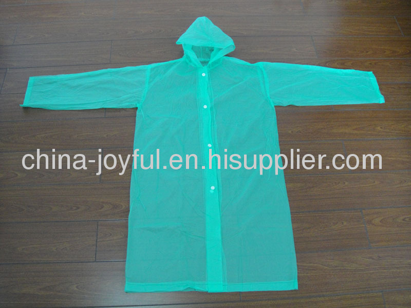 PVC Raincoat for Kids in Fashion Colors