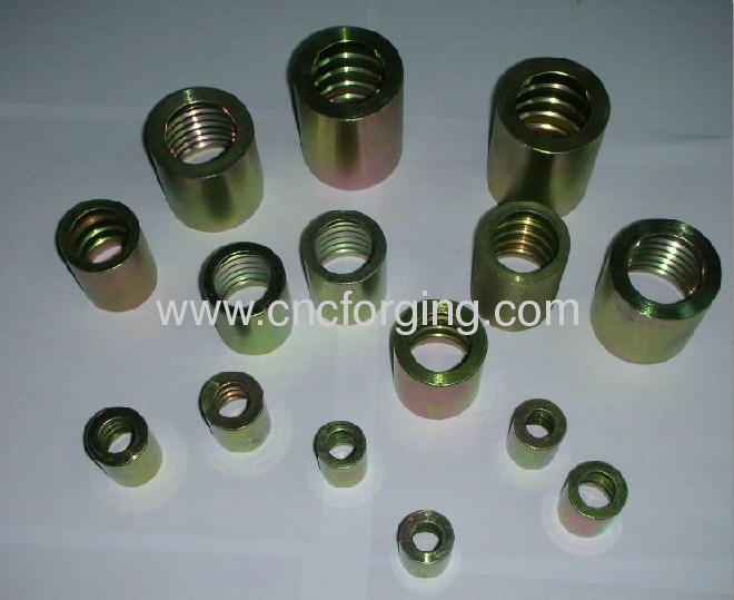 Hydraulic fastening fiting parts