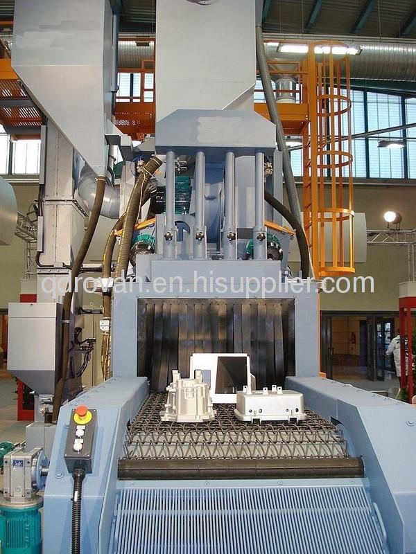 Structure Shot Blasting Steel Cleaning Machine