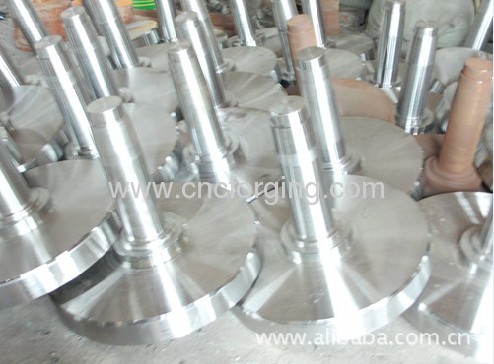 CNC machined gear shaft