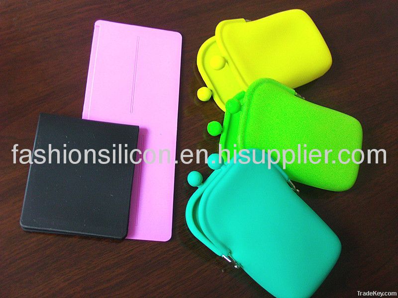 NEW lovely multifunction silicone soft coin bag
