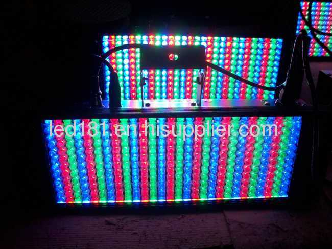 198pcs x10mm RGB DMX led strobe light