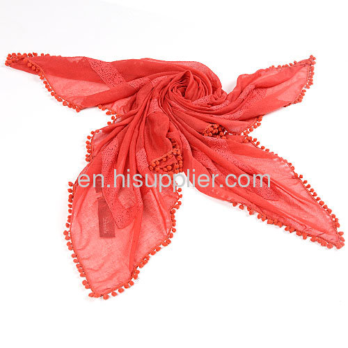 Wholesale Infinity Red Square Scarf Head Wrap For Women