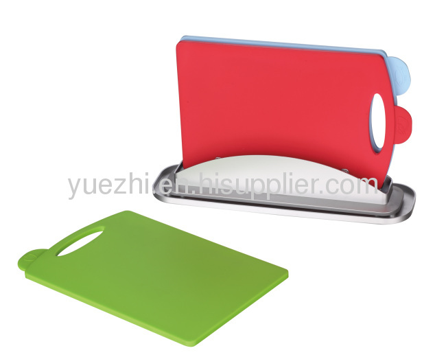 pp 3pcs index chopping board with water pan 