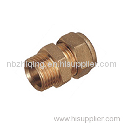 10mm-35mm CXM end brass Compression coupling 