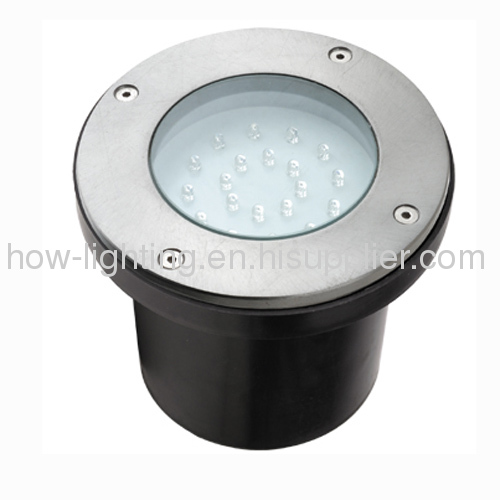 1.7W LED In-ground Lamp IP67 with 5mm Straw LED