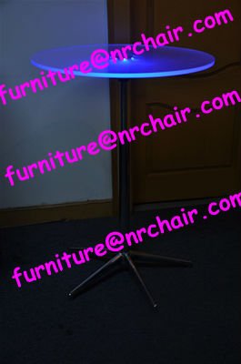 Shanghai wholesale Event rental acrylic led light bar cocktail table