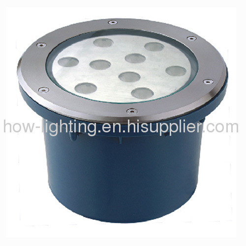 9W LED In-ground Lamp IP67 with 9pcs Cree XRC Chip