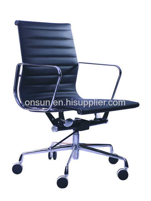 aluminium chair with PU or Top Leather OS1801S