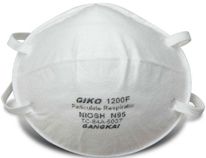 N95 Particalate Respirator Mask for medical or surgical use