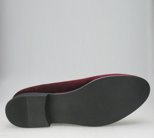 durable men velvet slippers with good price China supplier