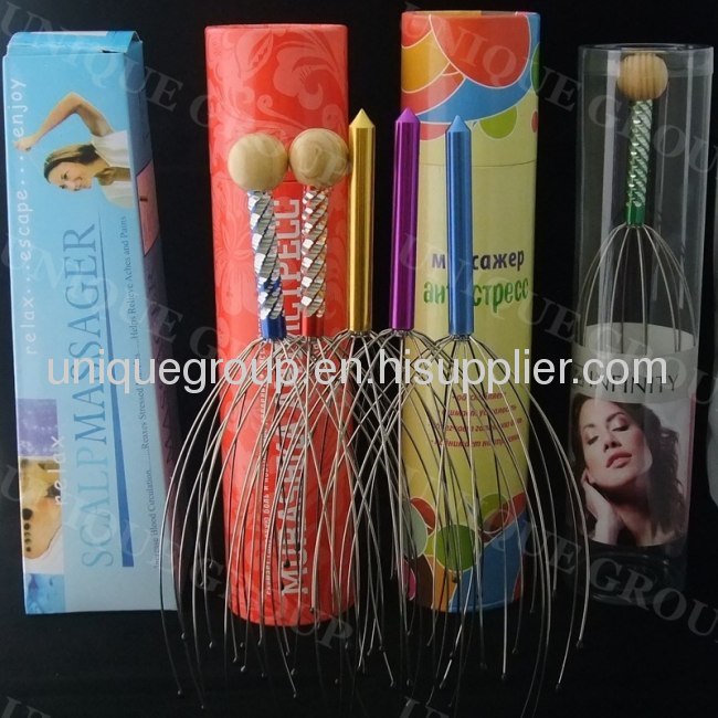 Manuel Hand Wooden Ball Head Massager