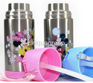 Baby Milk Travel Bottle Thermos Vaccum Flask Stainless Steel 