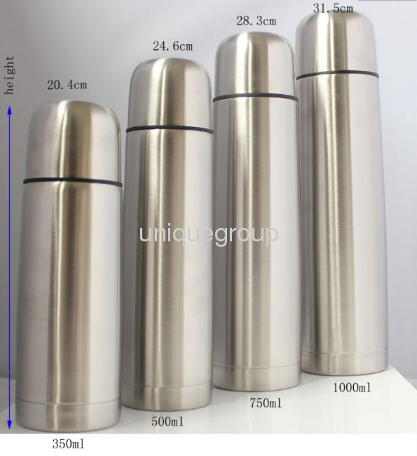 Double Wall Stainless Steel Vacuum Flask 350ml 500ml 750ml 1000ml 