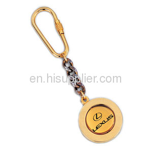  High quality and beautiful Zinc Alloy Spinner key chains