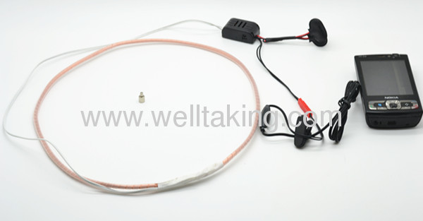 Super mini magnetic earpiece with inductive neckloop kit