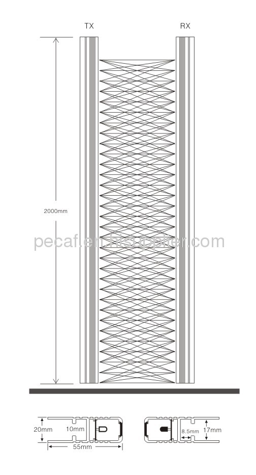 Elevator Door Detector MITSUBISHI 2-IN-1 TYPE